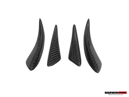 Canards de fibra de carbono estilo DarwinPRO BKSS | BMW M3 M4 2014-2020