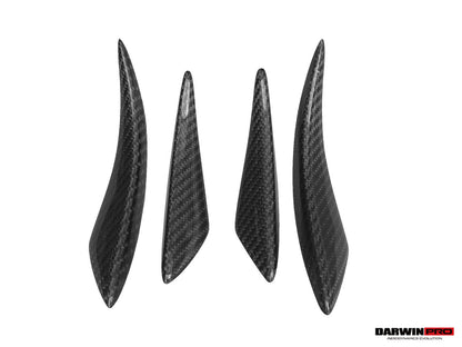 Canards de fibra de carbono estilo DarwinPRO BKSS | BMW M3 M4 2014-2020