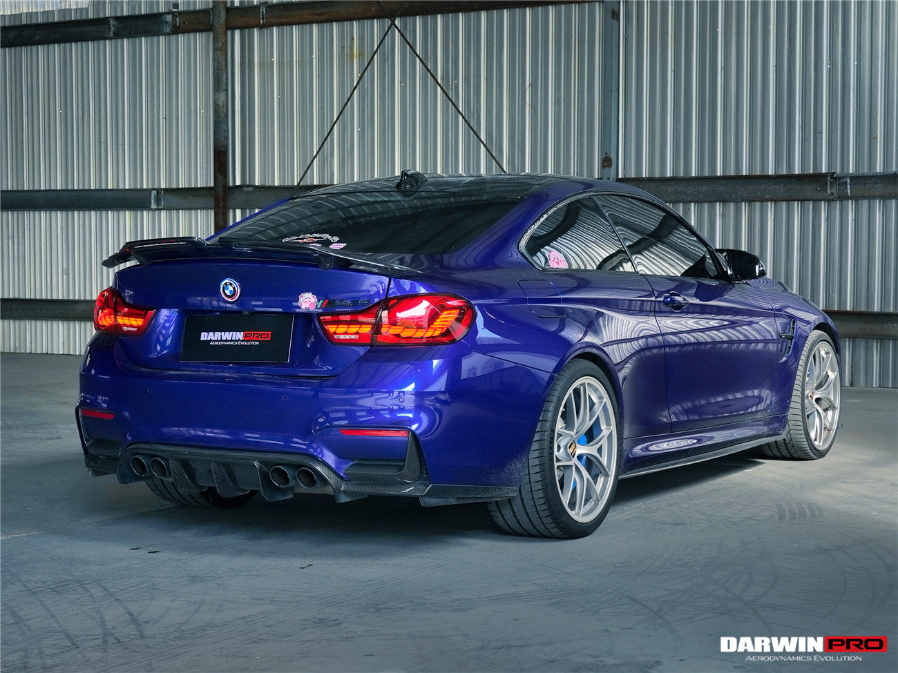 DarwinPRO 2014-2020 BMW M4 F82 Coupe BKSS Style Carbon Fiber Trunk Spoiler Wing