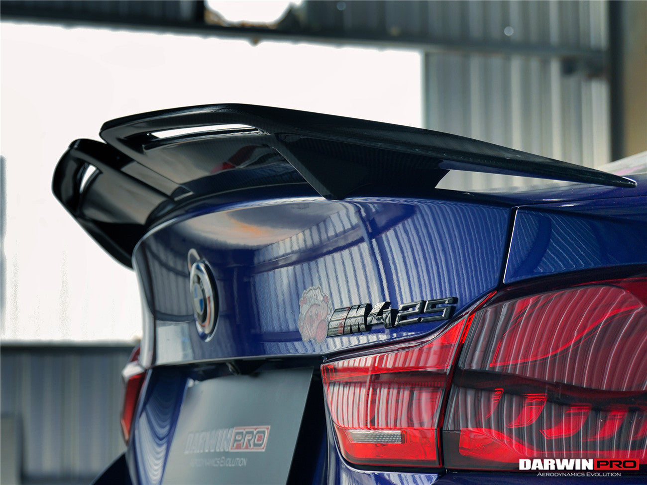 DarwinPRO 2014-2020 BMW M4 F82 Coupe BKSS Style Carbon Fiber Trunk Spoiler Wing