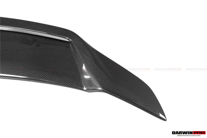 DarwinPRO 2014-2020 BMW M4 F82 Coupe BKSS Style Carbon Fiber Trunk Spoiler Wing