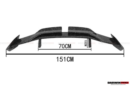 DarwinPRO 2021-UP BMW M4 G82 4 Series G22 BKSSII Style Carbon Fiber Trunk Spoiler