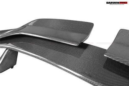 DarwinPRO 2021-UP BMW M4 G82 4 Series G22 BKSSII Style Carbon Fiber Trunk Spoiler