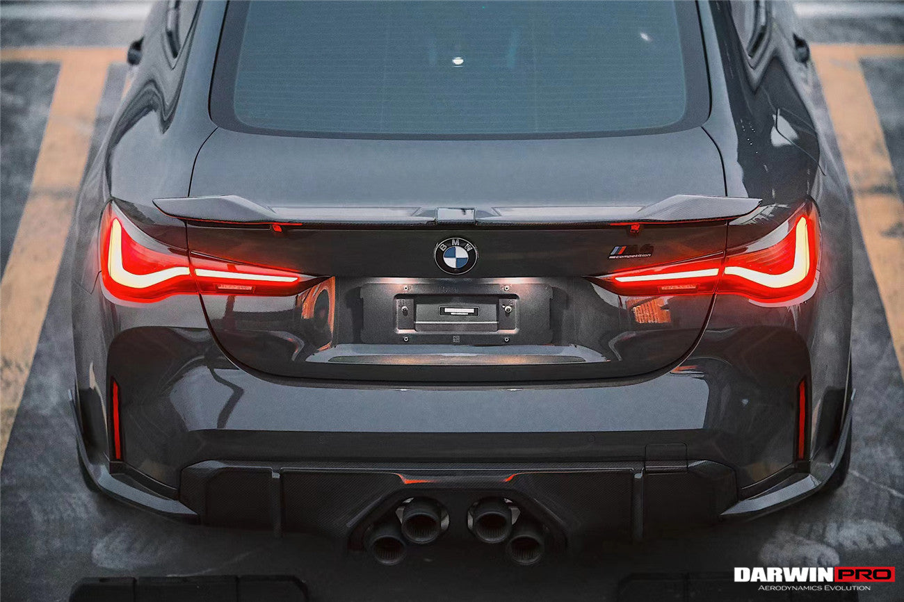 DarwinPRO BKSS Style Carbon Fiber Trunk Spoiler | 2021-UP BMW M4 G82 4 Series G22