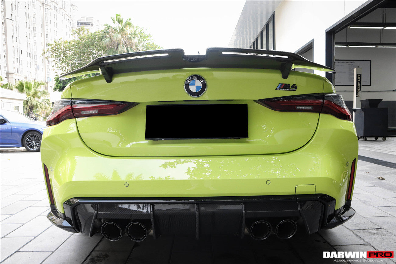 DarwinPRO BKSS Style Carbon Fiber Trunk Spoiler | 2021-UP BMW M4 G82 4 Series G22