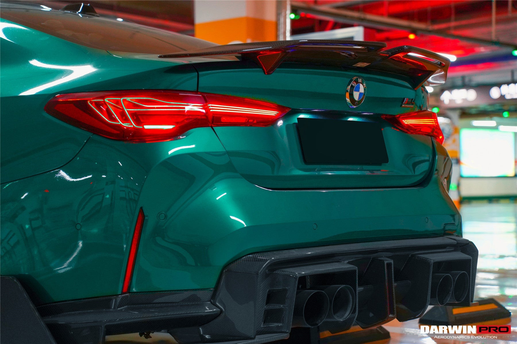 DarwinPRO BKSS Style Carbon Fiber Trunk Spoiler | 2021-UP BMW M4 G82 4 Series G22