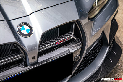 DarwinPRO 2021-UP BMW M3 G80 M4 G82 G83 BKSS Style Carbon Fiber Front Lip