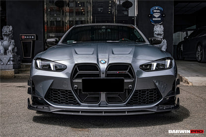 DarwinPRO 2021-UP BMW M3 G80 M4 G82 G83 BKSS Style Carbon Fiber Front Lip
