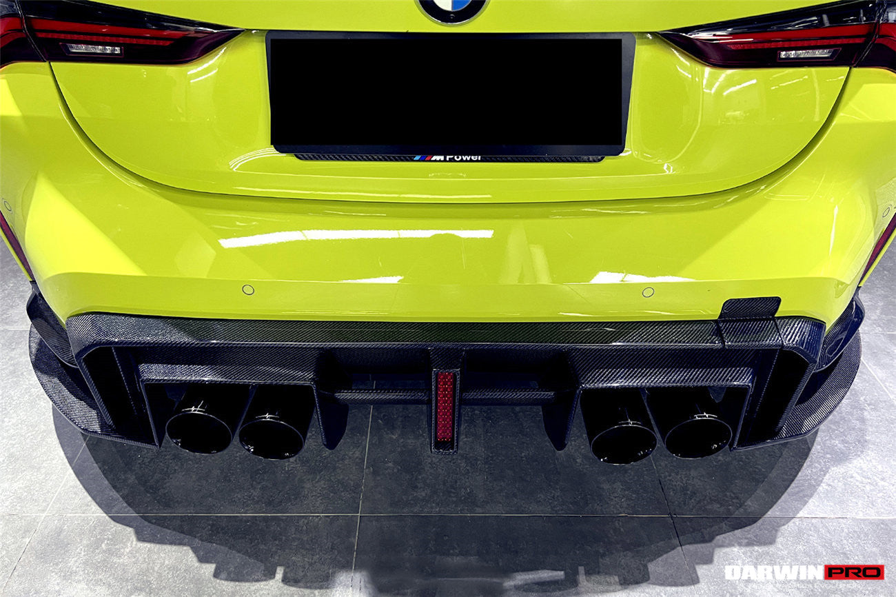 DarwinPRO 2021-UP BMW M4 G82 G83 BKSS Style Rear Diffuser