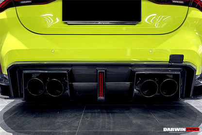 DarwinPRO 2021-UP BMW M4 G82 G83 BKSS Style Rear Diffuser