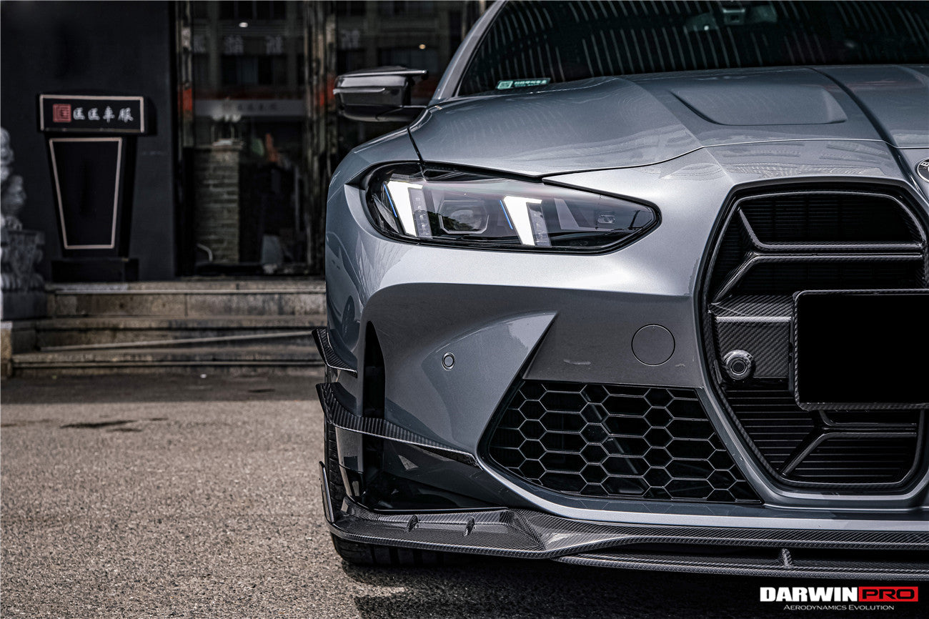 DarwinPRO 2021-UP BMW M3 G80 M4 G82 G83 BKSS Style Carbon Fiber Front Lip