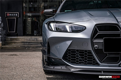 DarwinPRO 2021-UP BMW M3 G80 M4 G82 G83 BKSS Style Carbon Fiber Front Lip