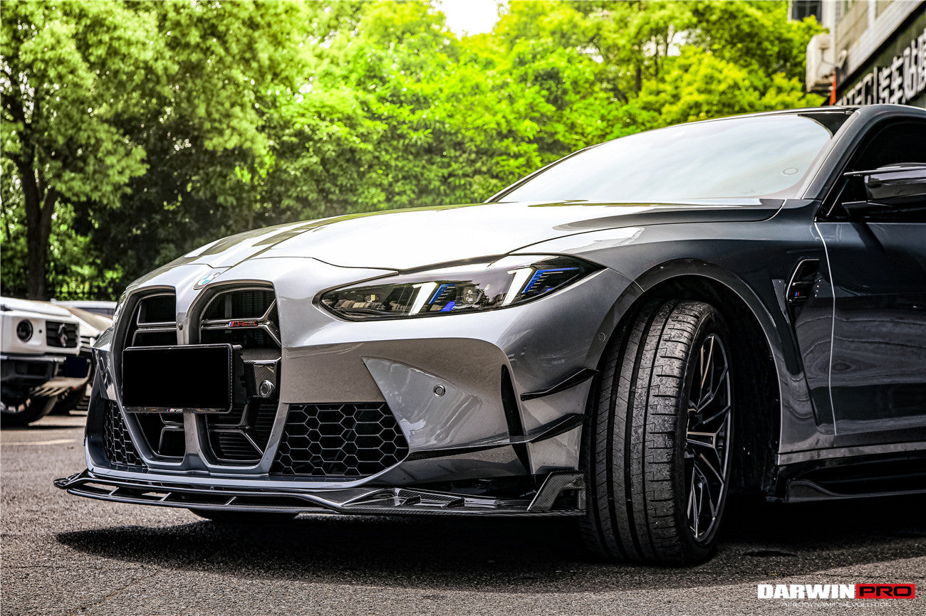DarwinPRO 2021-UP BMW M3 G80 M4 G82 G83 BKSS Style Carbon Fiber Front Lip