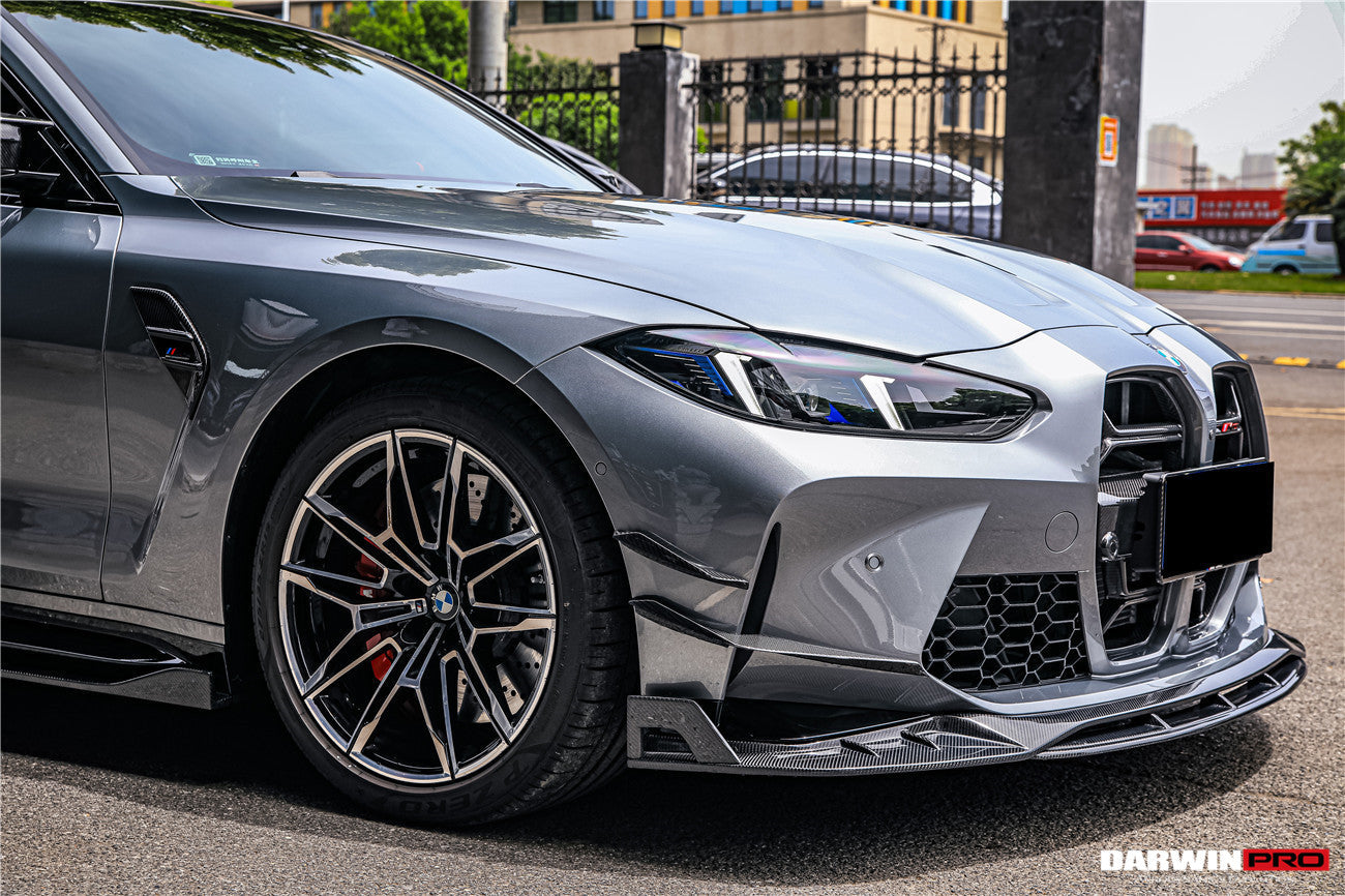 DarwinPRO 2021-UP BMW M3 G80 M4 G82 G83 BKSS Style Carbon Fiber Front Lip