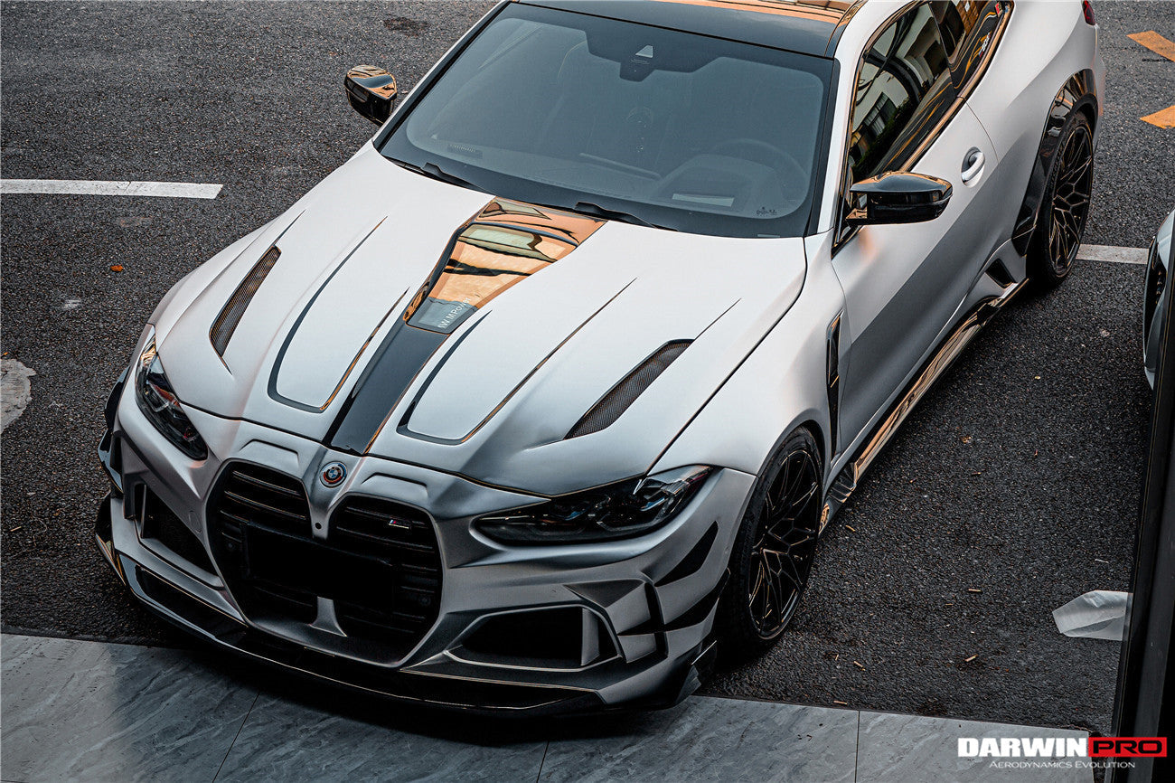 Capó de fibra de carbono DarwinPRO 2021-2024 BMW M3 G80 G81 M4 G82 G83 IMP Performance