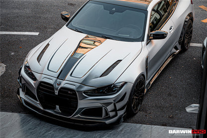 Capó de fibra de carbono DarwinPRO 2021-2024 BMW M3 G80 G81 M4 G82 G83 IMP Performance