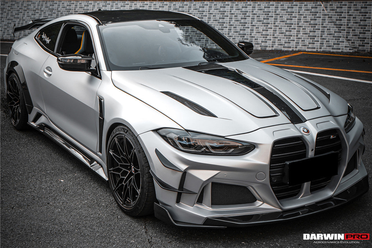 Capó de fibra de carbono DarwinPRO 2021-2024 BMW M3 G80 G81 M4 G82 G83 IMP Performance