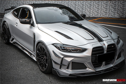 Capó de fibra de carbono DarwinPRO 2021-2024 BMW M3 G80 G81 M4 G82 G83 IMP Performance