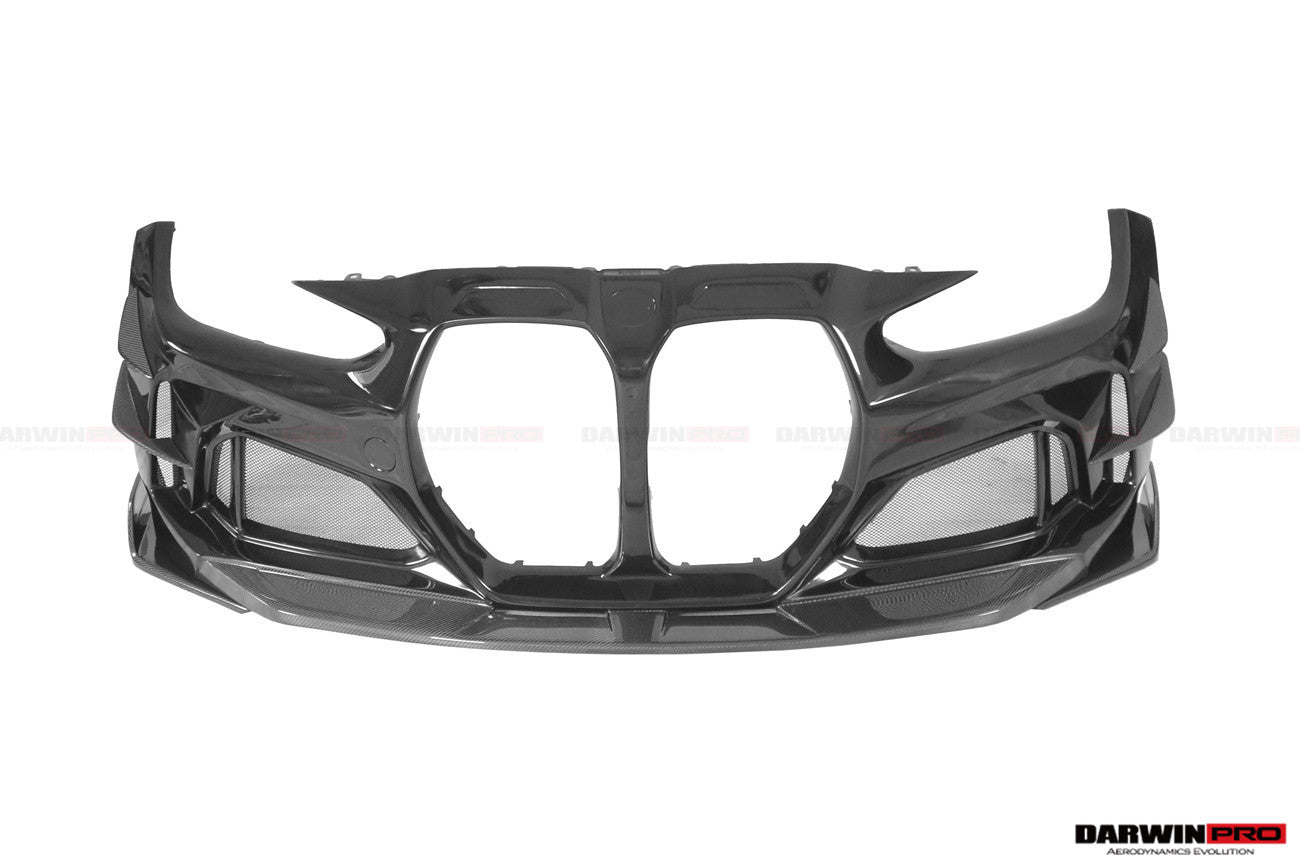 Parachoques delantero, guardabarros delantero y faldones laterales DarwinPRO para BMW M3 G80 G81 BKSSII 2021-UP