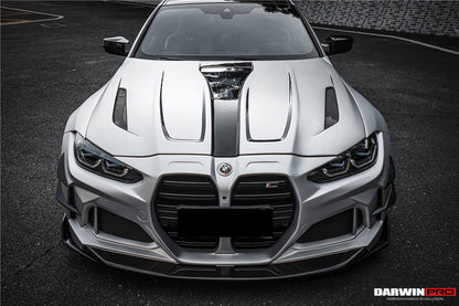 Parachoques delantero, guardabarros delantero y faldones laterales estilo DarwinPRO BKSSII | BMW M4 G82 G83 (2021 en adelante)
