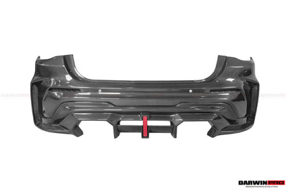 DarwinPRO BKSSII Style Rear Bumper with LED Light | 2021-2026 BMW M4 G82 G83