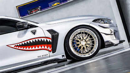 Parachoques delantero, guardabarros delantero y faldones laterales estilo DarwinPRO BKSSII | BMW M4 G82 G83 (2021 en adelante)