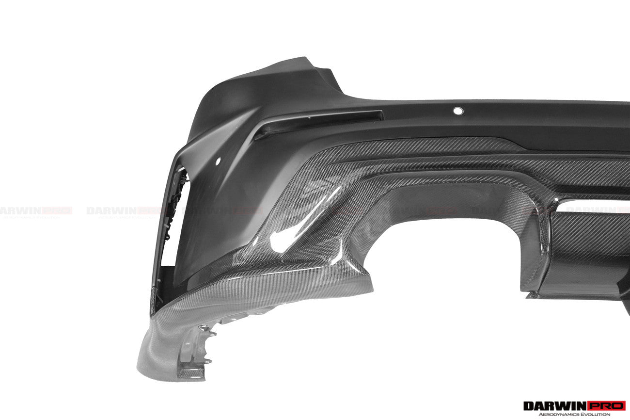 DarwinPRO BKSSII Style Rear Bumper with LED Light | 2021-2026 BMW M4 G82 G83