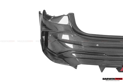 DarwinPRO BKSSII Style Rear Bumper with LED Light | 2021-2026 BMW M4 G82 G83
