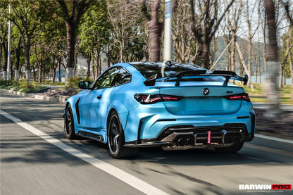 DarwinPRO 2021-UP BMW M4 G82 4 Series G22 BKSSII Style Carbon Fiber Trunk Spoiler