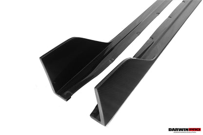 DarwinPRO BKSS Style Carbon Fiber Side Skirts | 2021-UP BMW M4 G82 G83