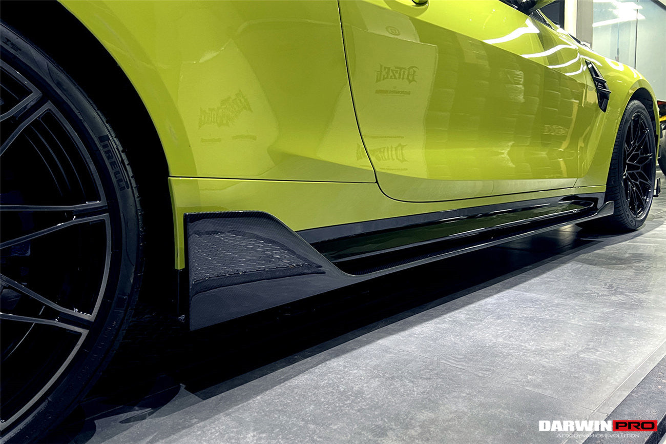 DarwinPRO BKSS Style Carbon Fiber Side Skirts | 2021-UP BMW M4 G82 G83