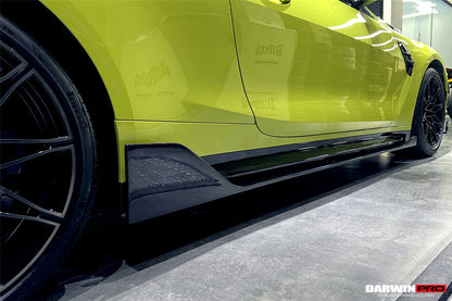 DarwinPRO BKSS Style Carbon Fiber Side Skirts | 2021-UP BMW M4 G82 G83