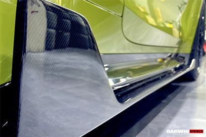 DarwinPRO BKSS Style Carbon Fiber Side Skirts | 2021-UP BMW M4 G82 G83