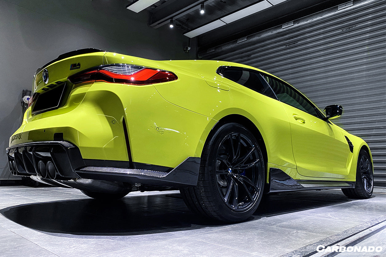 DarwinPRO 2021-UP BMW M4 G82 G83 OE Style Carbon Fiber Rear Caps