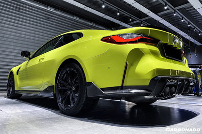 DarwinPRO 2021-UP BMW M4 G82 G83 OE Style Carbon Fiber Rear Caps