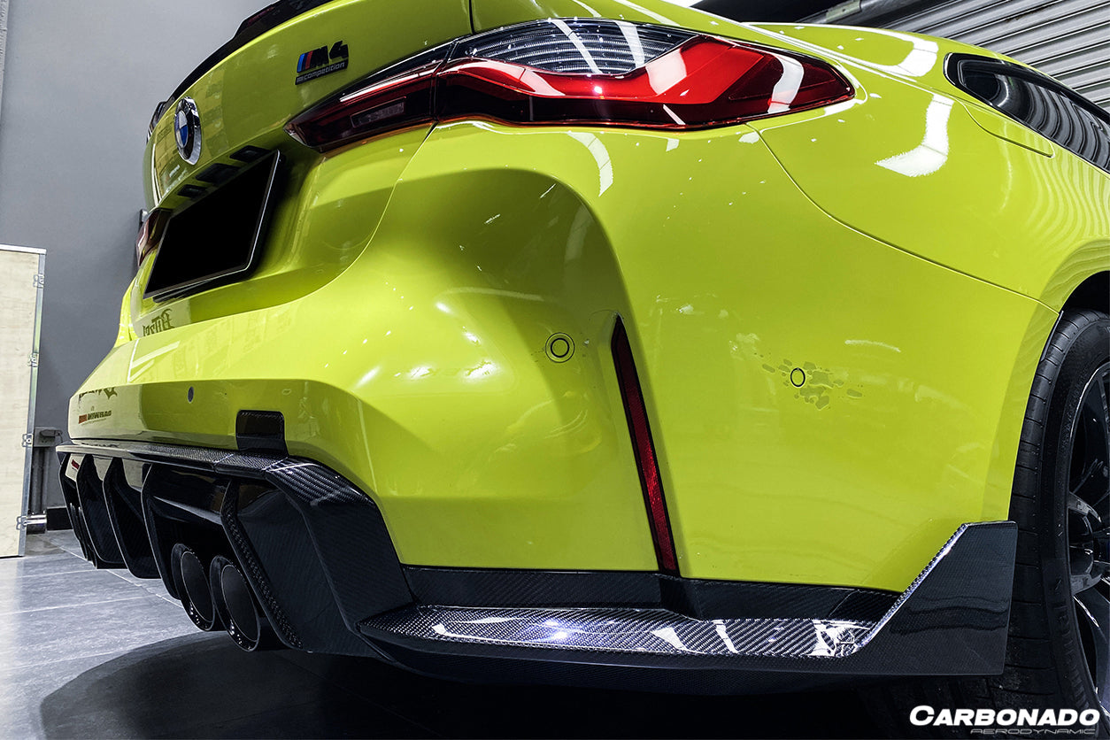 DarwinPRO 2021-UP BMW M4 G82 G83 OE Style Carbon Fiber Rear Caps