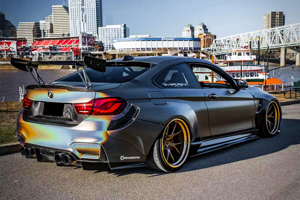 DarwinPRO 2014-2023 BMW M4 GTS2 Style Carbon Fiber Trunk Spoiler