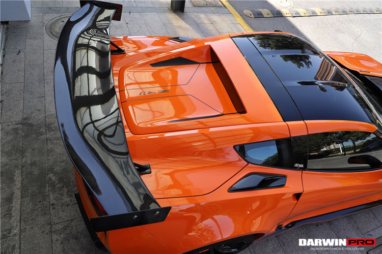 DarwinPRO 2013-2019 Corvette C7 Z06 Z51 Grandsport BKSS Style Carbon Fiber Trunk Cover