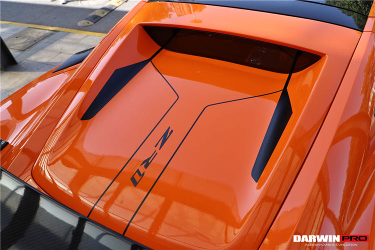 DarwinPRO 2013-2019 Corvette C7 Z06 Z51 Grandsport BKSS Style Carbon Fiber Trunk Cover