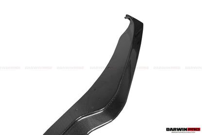 DarwinPRO 2013-2019 Corvette C7 Z51 Z06 Grandsport Carbon Fiber Satge3 Style Front Lip with Satge2 Winglets