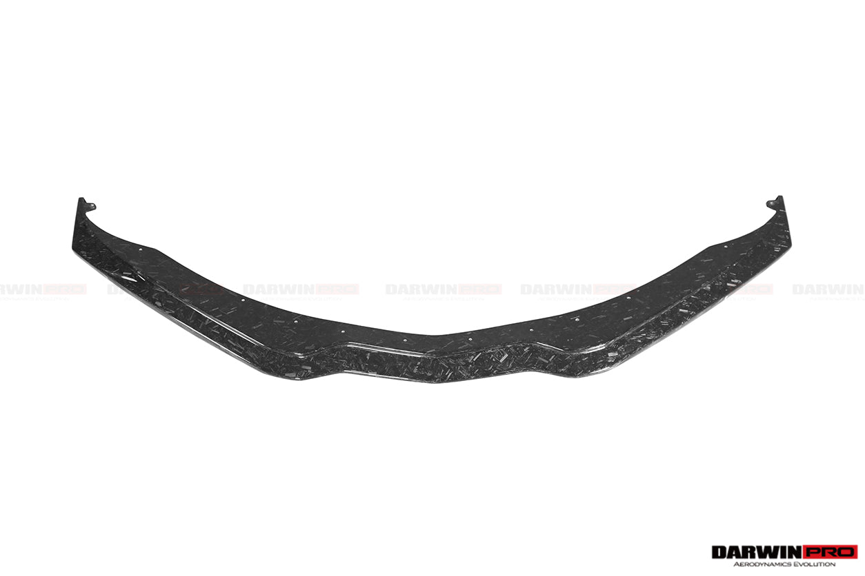 DarwinPRO 2013-2019 Corvette C7 Z51 Z06 Grandsport Carbon Fiber Satge3 Style Front Lip with Satge2 Winglets