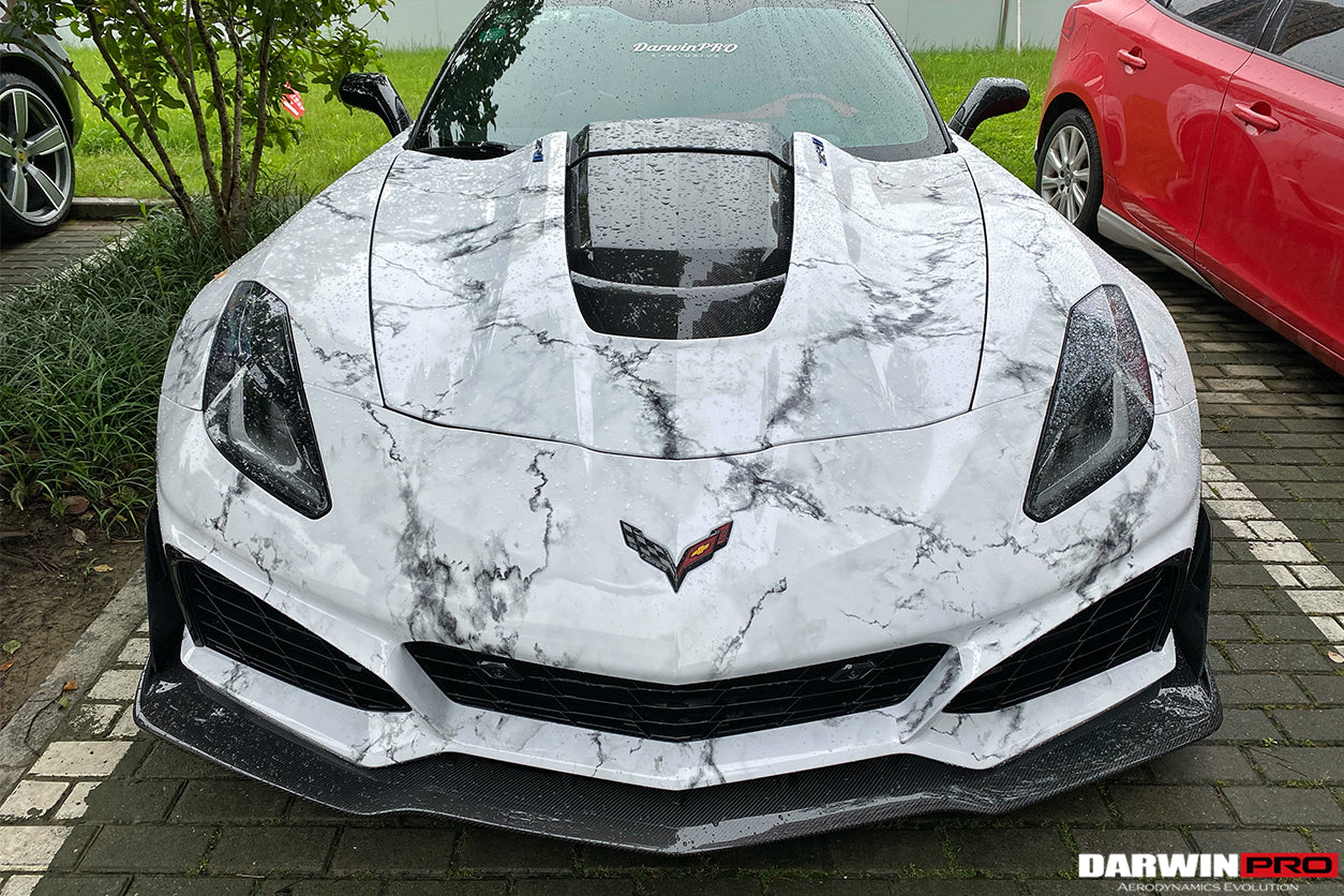 DarwinPRO 2013-2019 Corvette Z06 Grandsport Convert ZR1 Style Front Body Kit