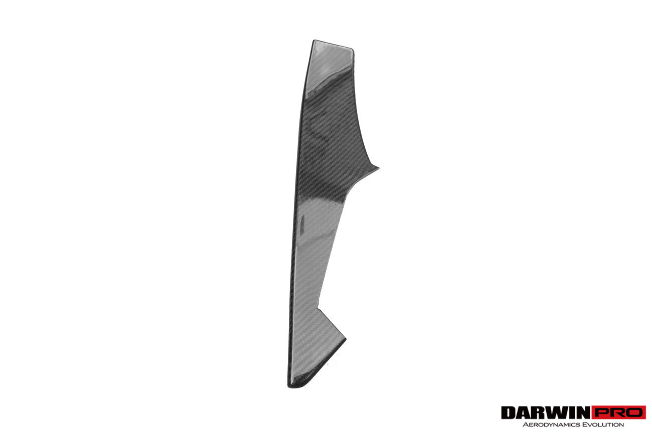 Embellecedor de panel interior de puerta de fibra de carbono seco DarwinPRO 2013-2019 Corvette C7 Z06 Grandsport