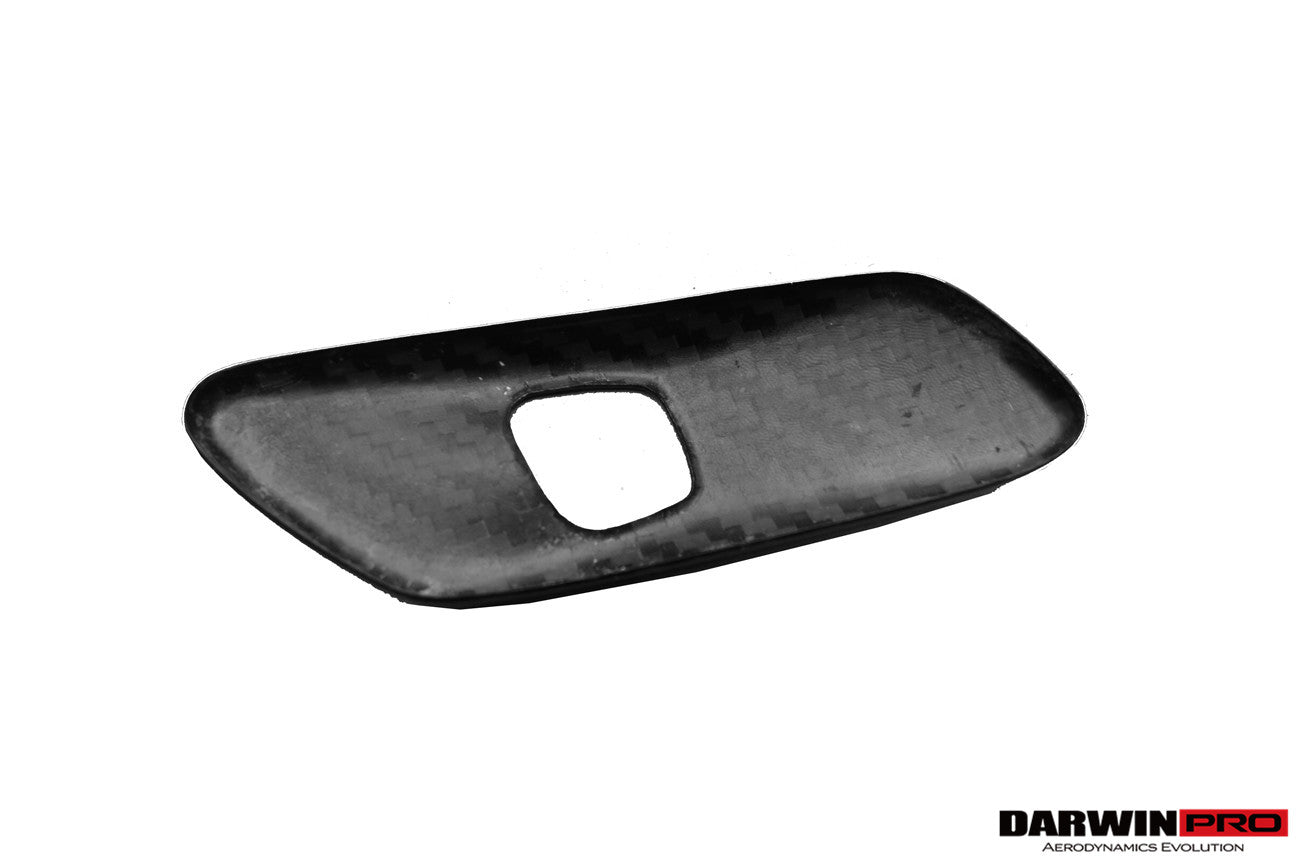 Embellecedores de fibra de carbono para manijas de puertas interiores DarwinPRO 2013-2019 Corvette C7 Z06 Grandsport