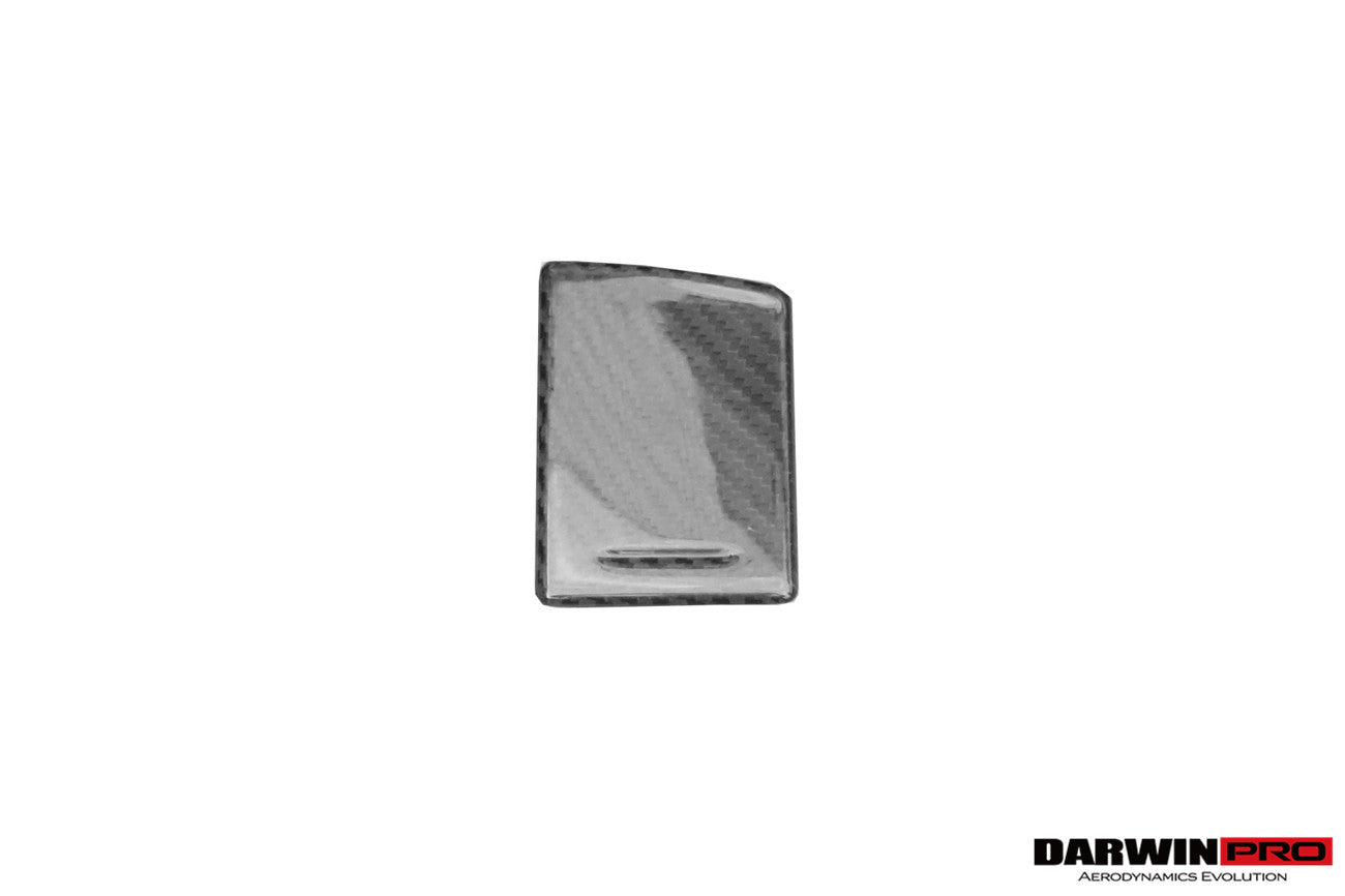 DarwinPRO 2013-2019 Corvette C7 Z06 Grandsport Dry Carbon Fiber Interior Cup Holder Cover Panel Trim