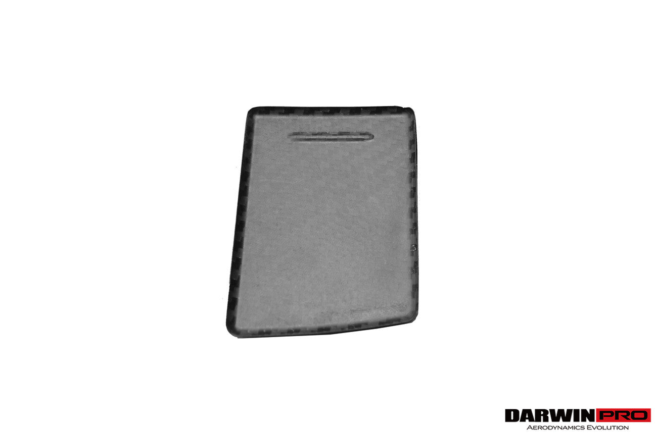 DarwinPRO 2013-2019 Corvette C7 Z06 Grandsport Dry Carbon Fiber Interior Cup Holder Cover Panel Trim