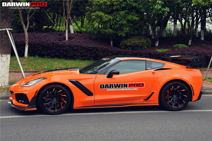 DarwinPRO 2013-2019 Corvette Z06 Grandsport Convert ZR1 Style Front Body Kit