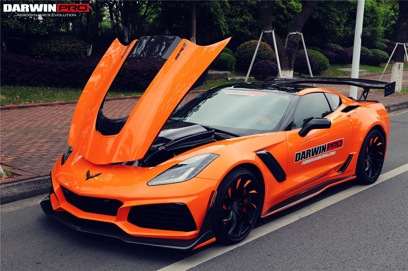 DarwinPRO 2013-2019 Corvette Z06 Grandsport Convert ZR1 Style Front Body Kit
