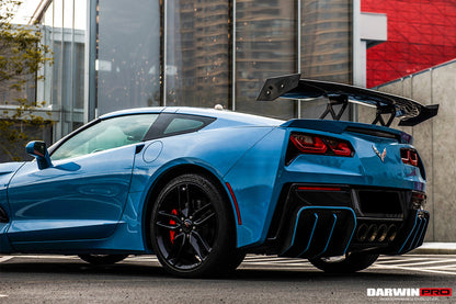 Kit de carrocería completa DarwinPRO para Corvette C7 Z51 Convertible estilo ZR1 (2013-2019)
