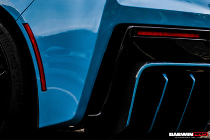 Kit de carrocería completa DarwinPRO para Corvette C7 Z51 Convertible estilo ZR1 (2013-2019)
